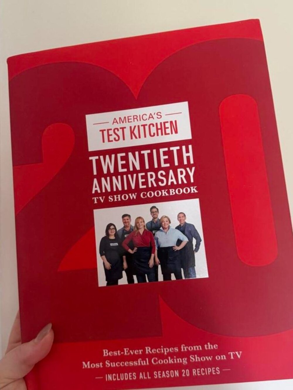 America’s Test Kitchen 20th Anniversary TV Show Cookbook – Hardcover